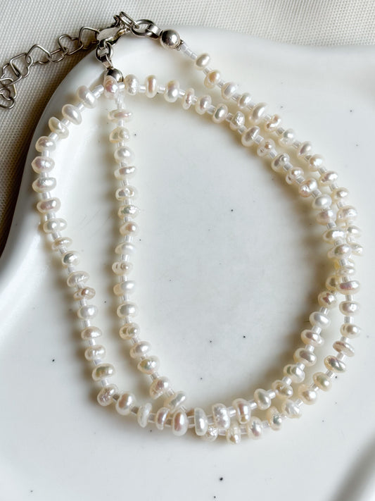 Collar Halo de Perlas